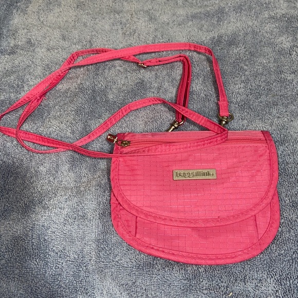 NWOT Small Baggallini Travel Wallet Bag Cross Body Belt Loops - Picture 2 of 7